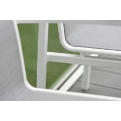 Stern Skelby Stapelsessel Aluminium/Textilene Weiß/Silber -Gartenmöbel Verkauf 1027117 8