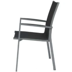 Stern New Levanto Stapelsessel Aluminium/Textilene Graphit/Silbergrau 12 Stern New Levanto Stapelsessel Aluminium/Textilene Graphit/Silbergrau -Gartenmöbel Verkauf 1027128 3