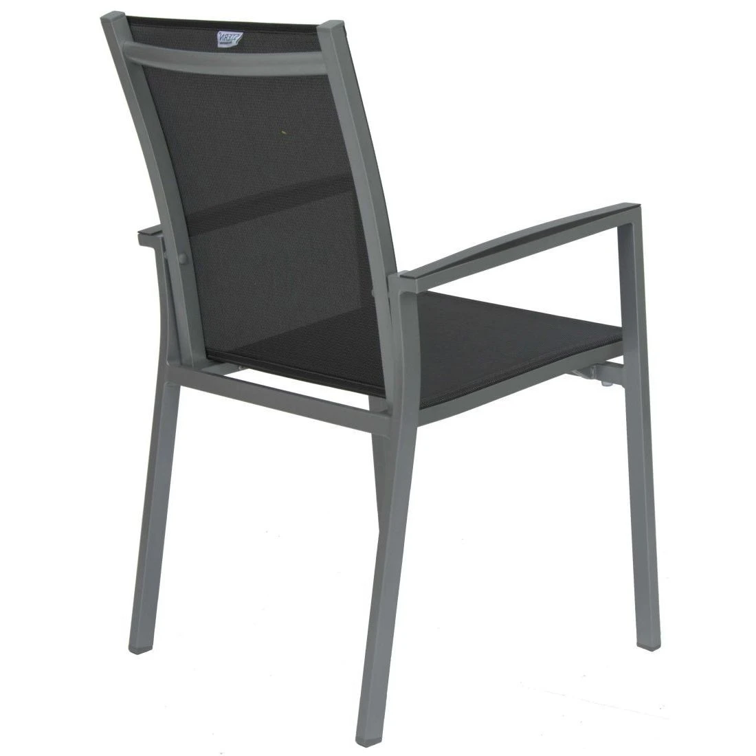 Stern New Levanto Stapelsessel Aluminium/Textilene Graphit/Silbergrau 7 Stern New Levanto Stapelsessel Aluminium/Textilene Graphit/Silbergrau - Image 7