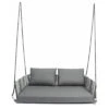 Stern Space 2-Sitzerschaukel Aluminium/Gurtbespannung Anthrazit-Grau/Seidengrau