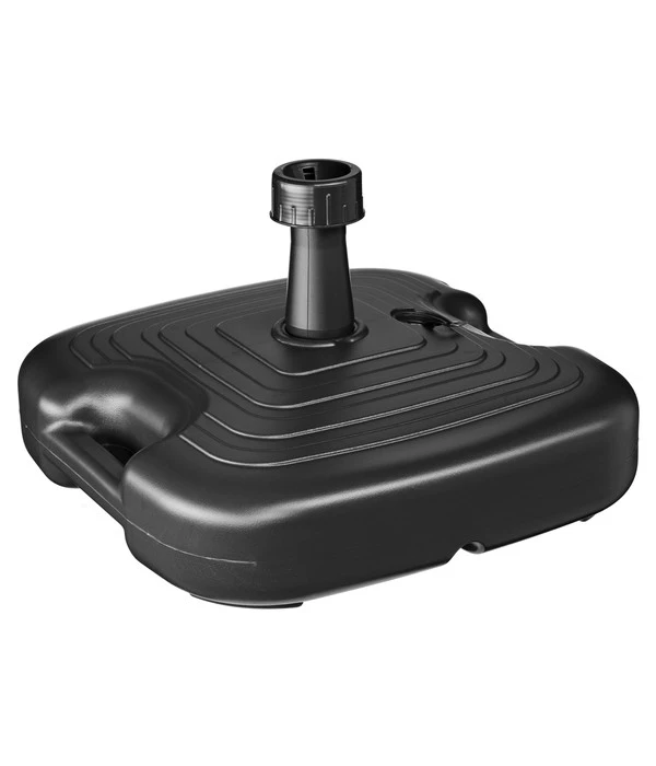 Sonnenschirm-Ständer, Kunststoff, 20 Liter, Ca. B45/T45 Cm 1 Sonnenschirm-Ständer, Kunststoff, 20 Liter, Ca. B45/T45 Cm