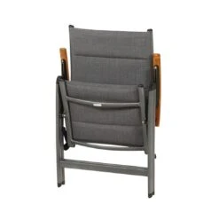 Siena Garden Savina XL Klappsessel Aluminium/Texfabric Matt Graphit/Grau -Gartenmöbel Verkauf 1050470 4 1