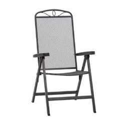 Siena Garden Elda Plus Klappsessel 65x60x103cm Stahl Eisengrau