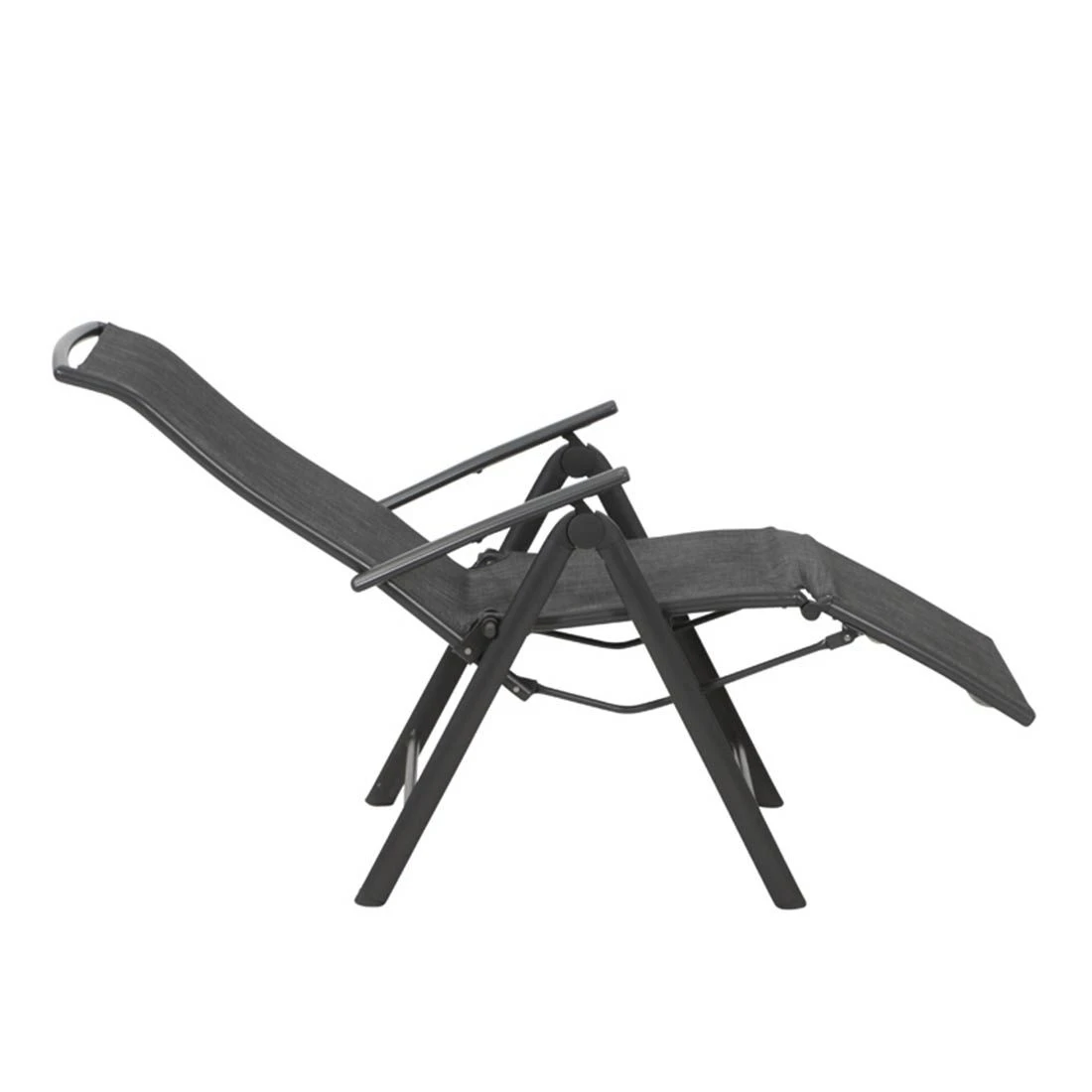 Siena Garden Livorno Relaxsessel 58,5x70x113cm Aluminium Anthrazit 2 Siena Garden Livorno Relaxsessel 58,5x70x113cm Aluminium Anthrazit - Image 2