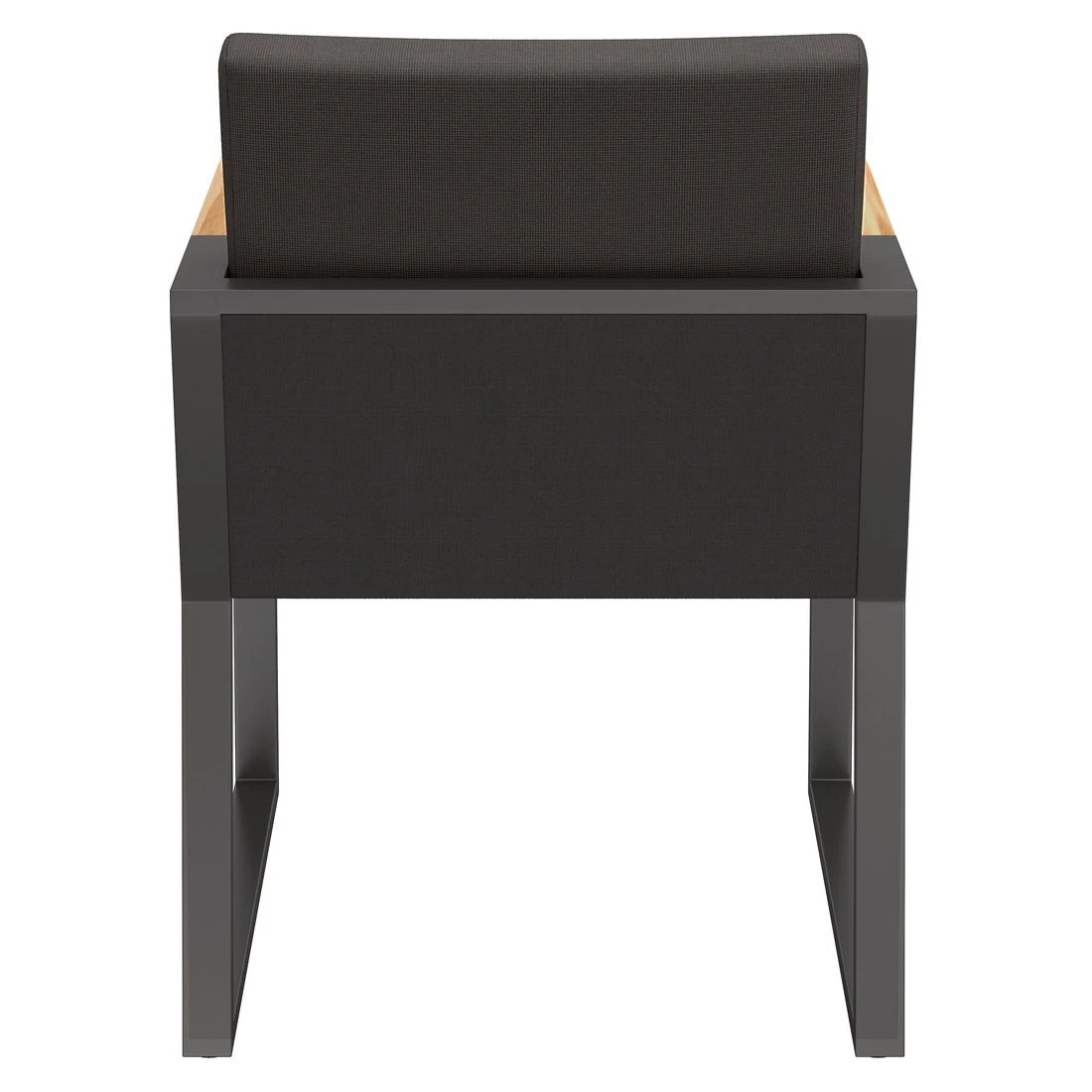 OUTLIV. New York Gartensessel Aluminium/Teak/Olefin Anthrazit 5 OUTLIV. New York Gartensessel Aluminium/Teak/Olefin Anthrazit - Image 5