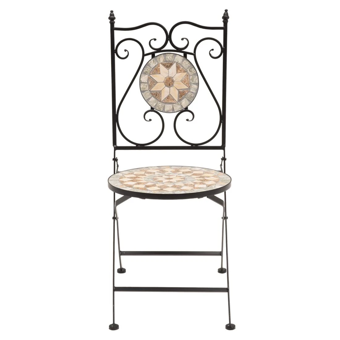 OUTLIV. Mosaik Klappstuhl Eisen/Mosaik Schwarz/Mosaik 2 OUTLIV. Mosaik Klappstuhl Eisen/Mosaik Schwarz/Mosaik - Image 2
