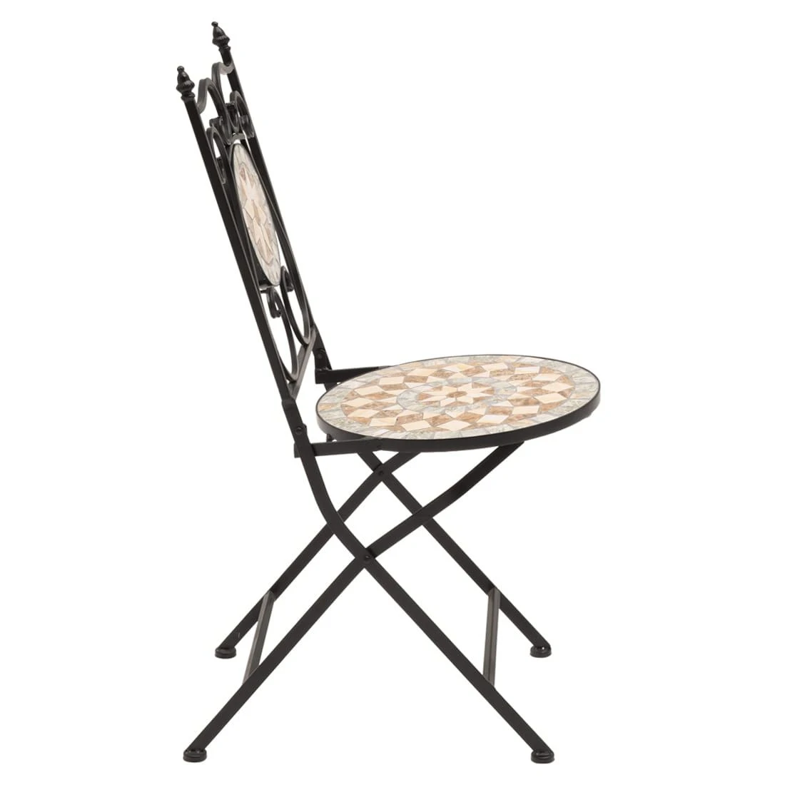 OUTLIV. Mosaik Klappstuhl Eisen/Mosaik Schwarz/Mosaik 3 OUTLIV. Mosaik Klappstuhl Eisen/Mosaik Schwarz/Mosaik - Image 3