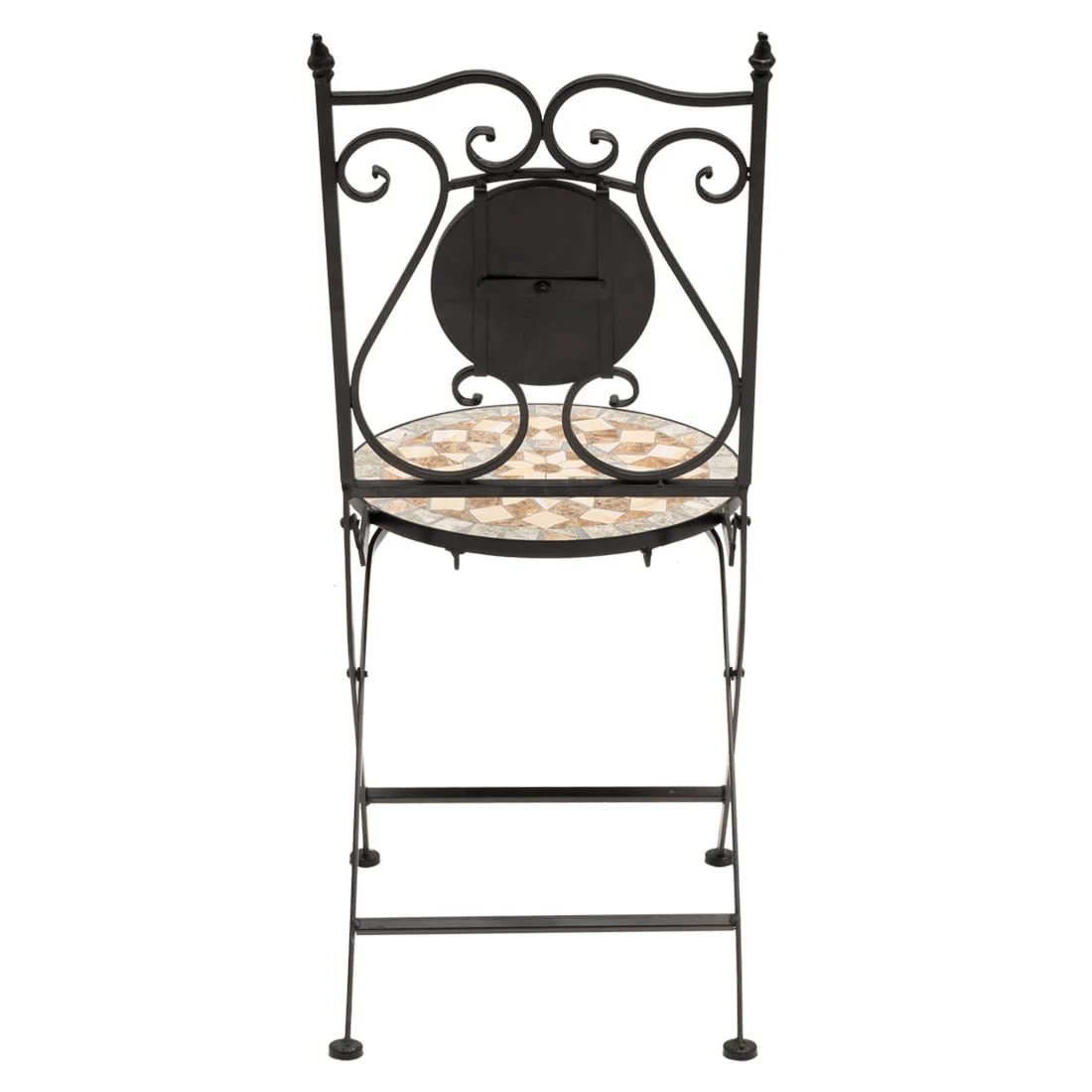 OUTLIV. Mosaik Klappstuhl Eisen/Mosaik Schwarz/Mosaik 4 OUTLIV. Mosaik Klappstuhl Eisen/Mosaik Schwarz/Mosaik - Image 4