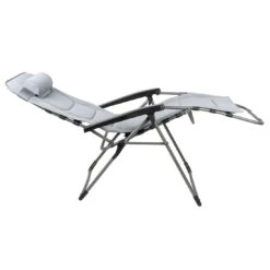 OUTLIV. By Westfield Relaxliege Stahl/Polsterung 2D Mesh Light Grey -Gartenmöbel Verkauf 1193646 4