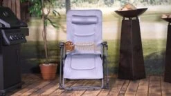 OUTLIV. By Westfield Relaxliege Stahl/Polsterung 2D Mesh Light Grey