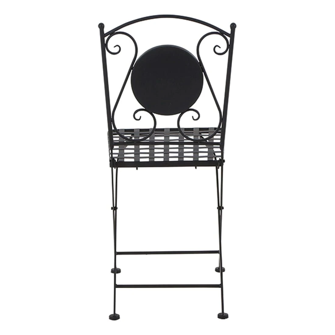 Siena Garden Como Klappstuhl Stahl/Keramik Schwarz Matt / Mosaikoptik 4 Siena Garden Como Klappstuhl Stahl/Keramik Schwarz Matt / Mosaikoptik - Image 4