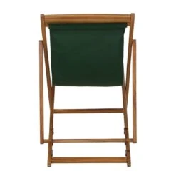 Siena Garden Aviro Liegestuhl Akazie/Polyester Natur/Grün -Gartenmöbel Verkauf 1204470 4