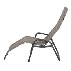 Siena Garden Fano Kippliege Stahl/Polyester Anthrazit/Taupe -Gartenmöbel Verkauf 1204756 3