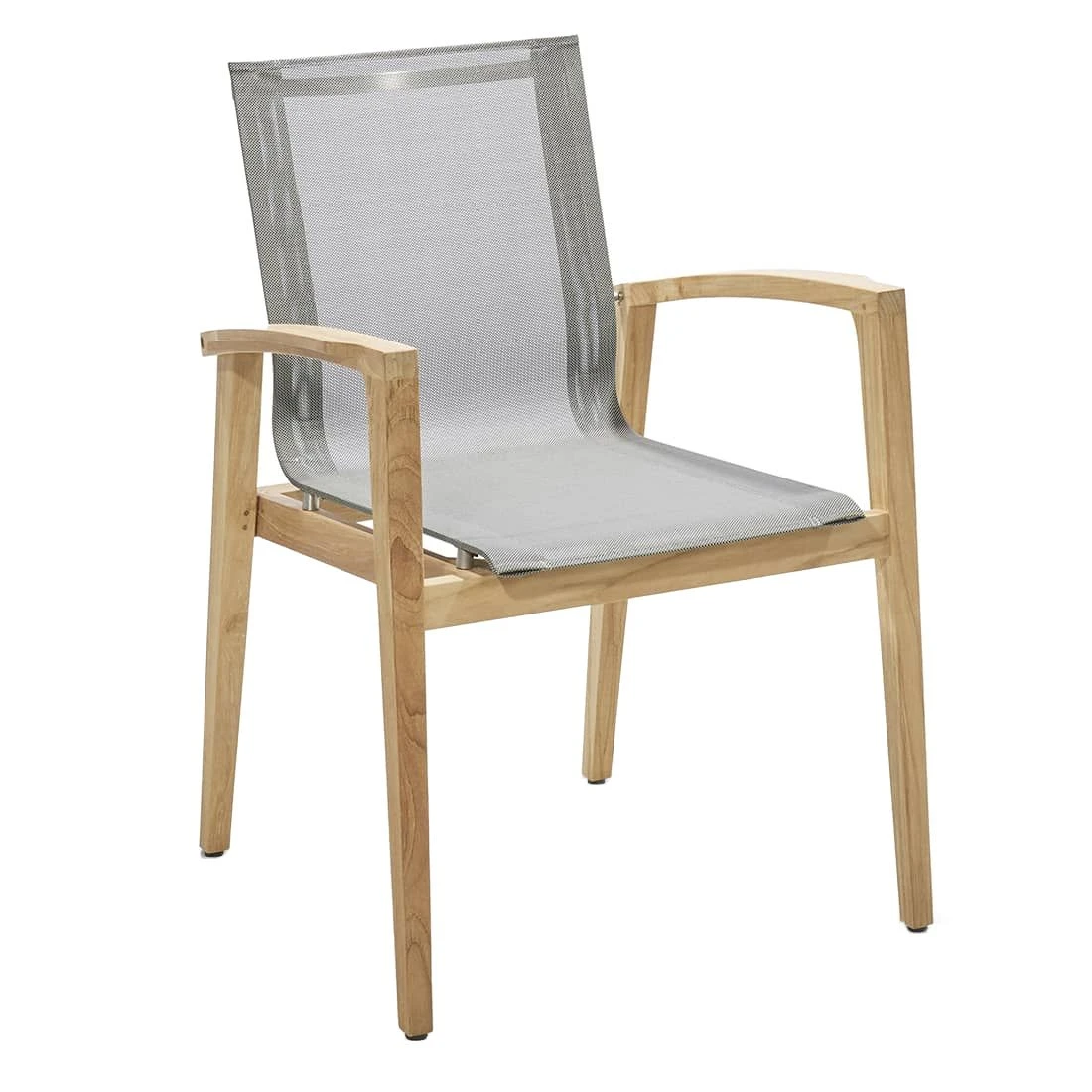 Musterring Paris Gartensessel Teak/Batyline Silbergrau/Teak 1 Musterring Paris Gartensessel Teak/Batyline Silbergrau/Teak