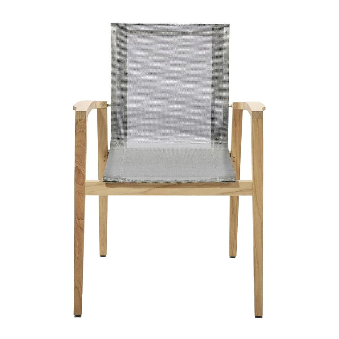 Musterring Paris Gartensessel Teak/Batyline Silbergrau/Teak 2 Musterring Paris Gartensessel Teak/Batyline Silbergrau/Teak - Image 2