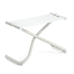 Emu Snooze Fußauflage Stahl/Textilene Weiß/Weiß