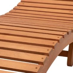 OUTLIV. Columbia Klappliege Eukalyptus Eukalyptusholz/Beige -Gartenmöbel Verkauf 1246171 10