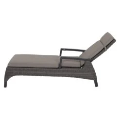 Siena Garden Corido Gartenliege Aluminium/Geflecht Matt Anthrazit/Charcoal-Grey/Taupe -Gartenmöbel Verkauf 1247645 6