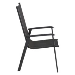 Siena Garden Solana Stapelsessel Aluminium/Ranotex®-Gewebe Anthrazit/Silber-Schwarz -Gartenmöbel Verkauf 1247755 3