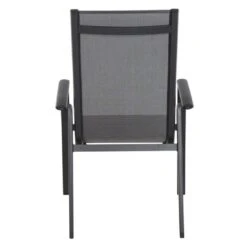 Siena Garden Solana Stapelsessel Aluminium/Ranotex®-Gewebe Anthrazit/Silber-Schwarz -Gartenmöbel Verkauf 1247755 4