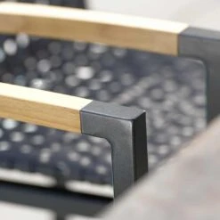 Stern Lucy Stapelsessel Aluminium/Gurtbespannung Teakarmlehnen Anthrazit/Platin 17 Stern Lucy Stapelsessel Aluminium/Gurtbespannung Teakarmlehnen Anthrazit/Platin -Gartenmöbel Verkauf 1258601 8