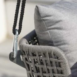 Stern Greta Schaukel Aluminium/Rope Inklusive Kissen Anthrazit/Platin/Seidengrau -Gartenmöbel Verkauf 1258722 4