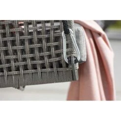 Stern Greta Schaukel Aluminium/Rope Inklusive Kissen Anthrazit/Platin/Seidengrau -Gartenmöbel Verkauf 1258722 5