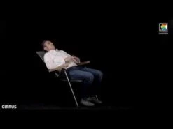 Kettler Cirrus Klappsessel Aluminium/Teak-Armlehne Anthrazit/Anthrazit-Grau -Gartenmöbel Verkauf 1270899 v 2556