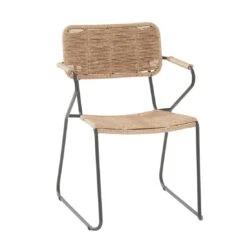 4Seasons Swing Stapelsessel 65x58x82 Cm Aluminium/Rope Natur