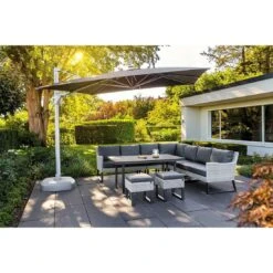 Kettler Palma Wing Modular Hocker Geflecht/Polster White Wash -Gartenmöbel Verkauf 1306231 2