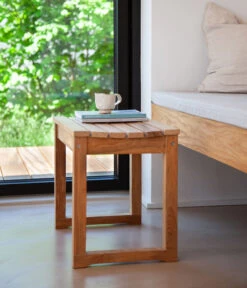 Cinas Gartenhocker Vega -Gartenmöbel Verkauf 2012045 WE MO 003 TeackhockerVega