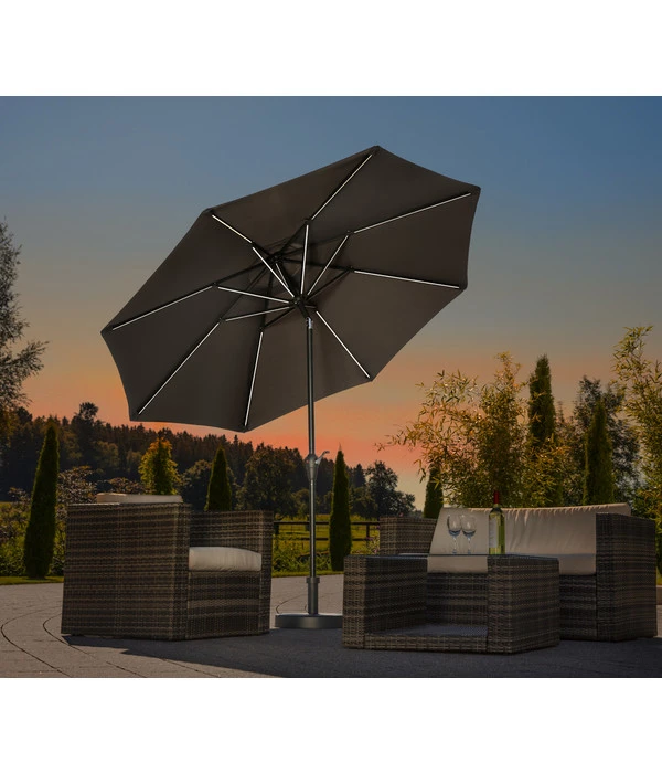 Schneider Sonnenschirm Blacklight, Rund, Ca. Ø270 Cm 3 Schneider Sonnenschirm Blacklight, Rund, Ca. Ø270 Cm - Image 3