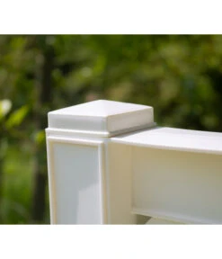 KHW Kunststoff-Gartenbank Kopenhagen -Gartenmöbel Verkauf 2547511 WE DE 001 BankKopenhagenweiss