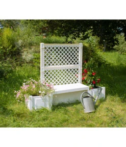 KHW Kunststoff-Gartenbank Kopenhagen -Gartenmöbel Verkauf 2547511 WE MO 004 BankKopenhagenweiss