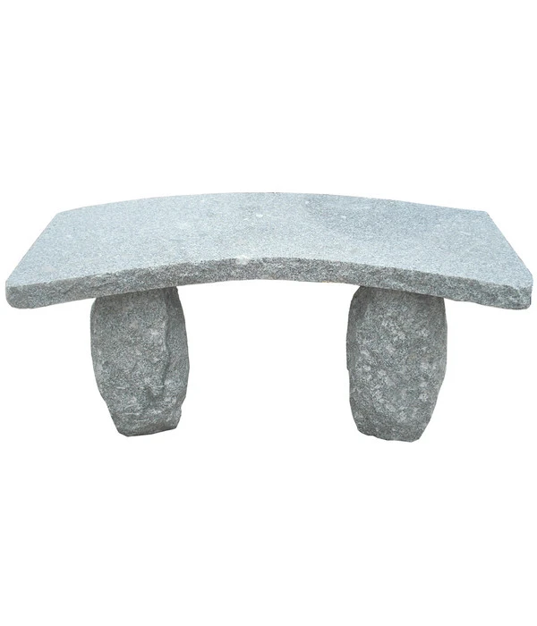 Dehner Granit-Gartenbank, Gebogen, 2-Sitzer 1 Dehner Granit-Gartenbank, Gebogen, 2-Sitzer