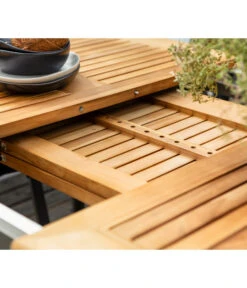 Dehner Teak-Ausziehtisch Colmar, Ca. B152-210/H76/T89 Cm -Gartenmöbel Verkauf 2785608 WE DE 002 DehnerTischColmar