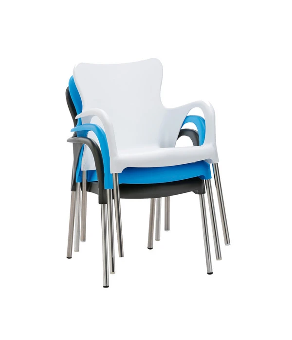 Best Alu-Stapelsessel Maui, 4er Set 4 Best Alu-Stapelsessel Maui, 4er Set - Image 4