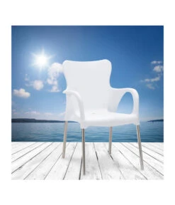 Best Alu-Stapelsessel Maui, 4er Set 6 Best Alu-Stapelsessel Maui, 4er Set -Gartenmöbel Verkauf 3046851 WE MO 001 4erStapelsesselMauiWeiss