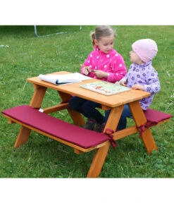Habau Kinder Picknickbank, 89 X 79 X 50 Cm -Gartenmöbel Verkauf 4031092 WE MO 002 Kinderpicknickbank