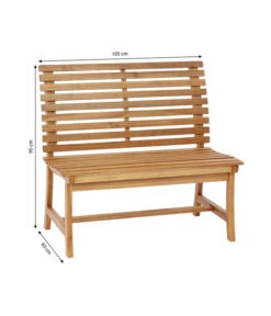 Dehner Akazienbank Paisley, 2-Sitzer -Gartenmöbel Verkauf 4069167 WE BG 001 AkazienbankPaisley