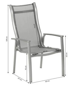 Dehner Stapelstuhl Hochlehner Chicago -Gartenmöbel Verkauf 4210274 WE BG 001 StapelstuhlChicagokorrektur