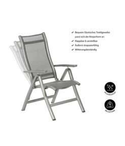 Dehner Klappsessel Chicago, Hochlehner 12 Dehner Klappsessel Chicago, Hochlehner -Gartenmöbel Verkauf 4210316 WE IG 001 KLAPPSESSELCHICAGO