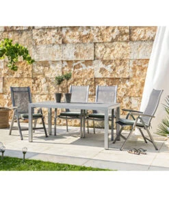 Dehner Ausziehtisch Chicago, Ca. B160-210/H74/T90 Cm -Gartenmöbel Verkauf 4210381 4210316 4210274 WE MO 001 DehnerGruppeChicagoNEU