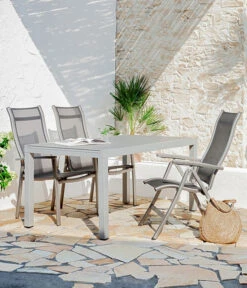 Dehner Ausziehtisch Chicago, Ca. B160-210/H74/T90 Cm -Gartenmöbel Verkauf 4210381 WE MO 002 GruppeChicagoNEU