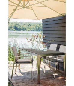 Dehner Premium Esstisch Nantes, Ca. B152/H75/T90 Cm 12 Dehner Premium Esstisch Nantes, Ca. B152/H75/T90 Cm -Gartenmöbel Verkauf 4218210 4209920 4209938 WE DE 008 DehnerTischNantesNEUtif