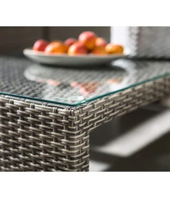 Dehner Geflecht-Lounge Rom, 4-teilig 34 Dehner Geflecht-Lounge Rom, 4-teilig -Gartenmöbel Verkauf 4407334 WE DE 004 DehnerGeflechtLoungeRomNEU