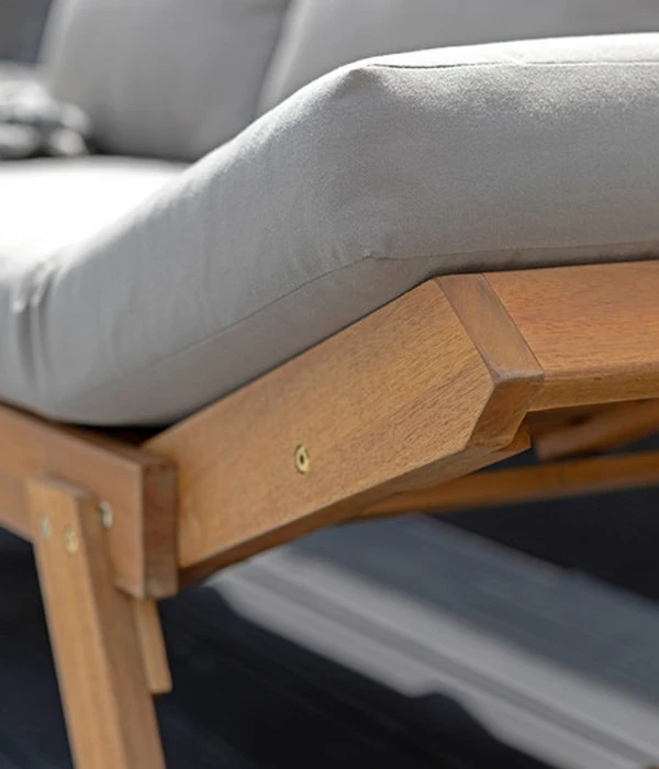 Dehner Holz-Sofa Macao 12 Dehner Holz-Sofa Macao - Image 12