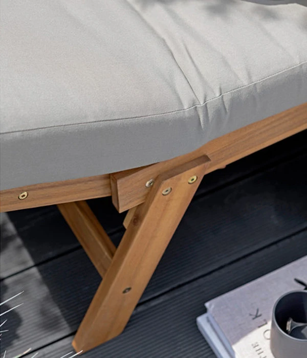 Dehner Holz-Sofa Macao 13 Dehner Holz-Sofa Macao - Image 13