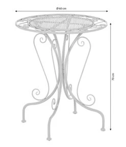 Dehner Tisch Luca, Ca Ø60/H70 Cm -Gartenmöbel Verkauf 4416517 4417606 6665962 WE BG 001 TischLuca