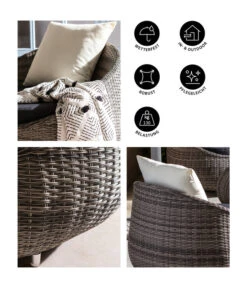 Dehner Geflechtsessel Avani -Gartenmöbel Verkauf 4418786 WE IG 001 SesselAvaniEinzeln